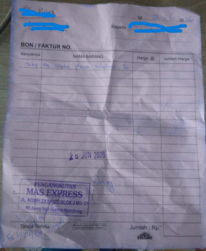 Nota Pengiriman 8